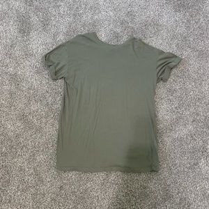 Olive Green T-shirt Dress